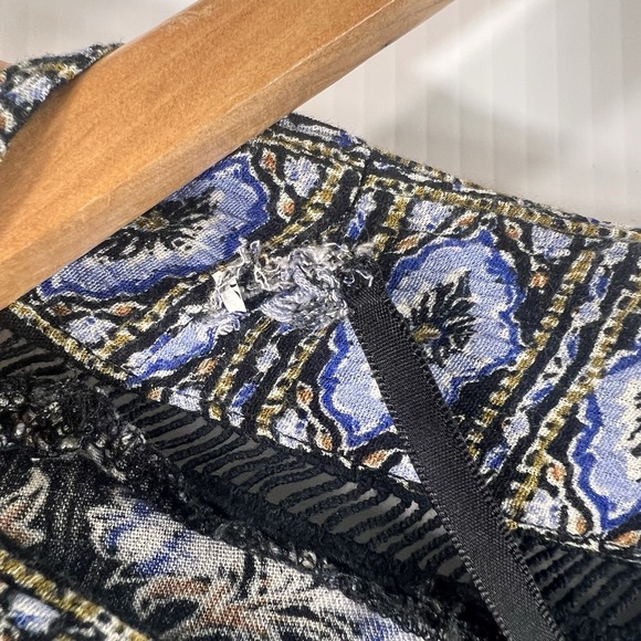 Free People Moonlight Dance Tunic Top Floral Boho Oversized Babydoll Pockets S - Picture 16 of 16